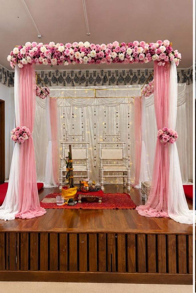 Wedding Mandap setup